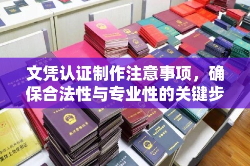 麻江文凭认证制作注意事项，确保合法性与专业性的关键步骤